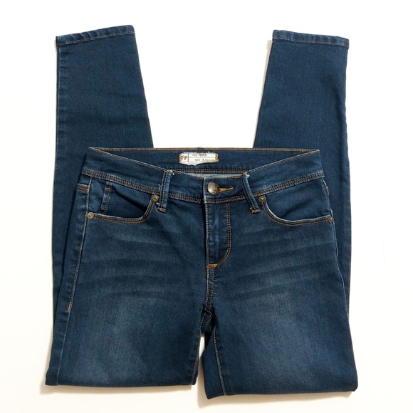 Free People Stretch Skinny Jeans - Picture 3 of 8